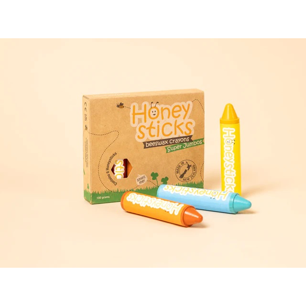 Honeysticks Beeswax Crayon Super Jumbo