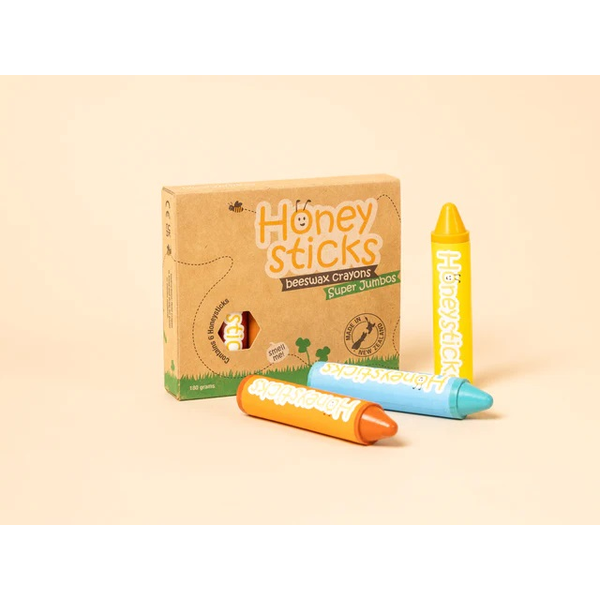 Honeysticks Beeswax Crayon Super Jumbo