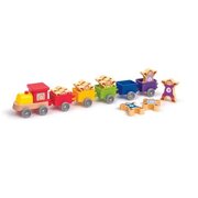 Hape Monkey Number Train-toys-Bambini