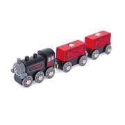 Hape Steam Era Freight Train-toys-Bambini