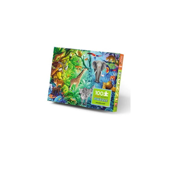 Croc Creek 100 Pc Holographic Puzzle