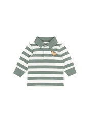 Huxbaby Dino Stripe Polo-tops-Bambini