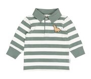 Huxbaby Dino Stripe Polo-tops-Bambini