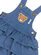 Huxbaby Knit Denim Frill Overall Dress