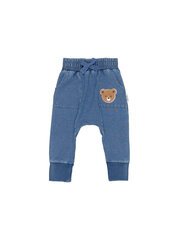 Huxbaby Huxbear Knit Denim Drop Crotch Pant-pants-and-shorts-Bambini