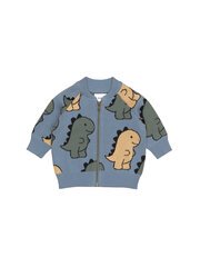 Huxbaby T Rex Knit Bomber-jackets-and-cardigans-Bambini