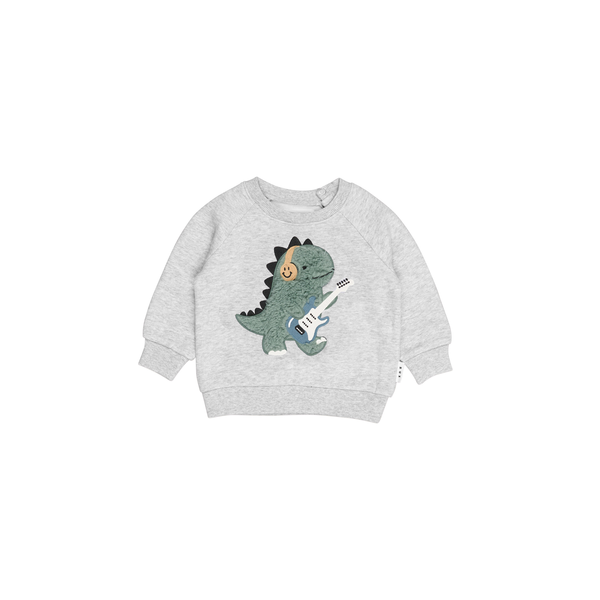 Huxbaby Furry Dino Sweatshirt