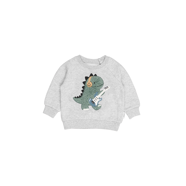 Huxbaby Furry Dino Sweatshirt