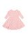 Huxbaby Peek A Boo Bunny Long Sleeve Swing Dress