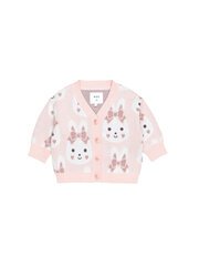 Huxbaby Bunny Love Boxy Cardi-jackets-and-cardigans-Bambini