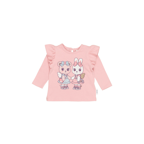 Huxbaby Fairy Friends Frill Top