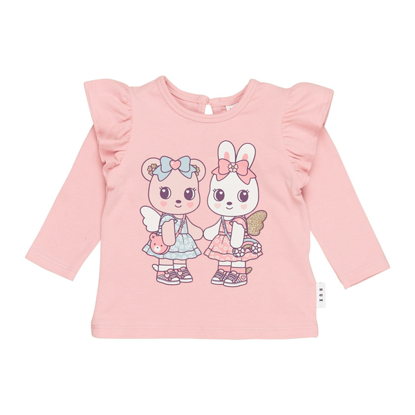 Huxbaby Fairy Friends Frill Top