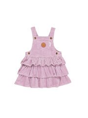 Huxbaby Cord Frill Overall Dress-dresses-and-skirts-Bambini