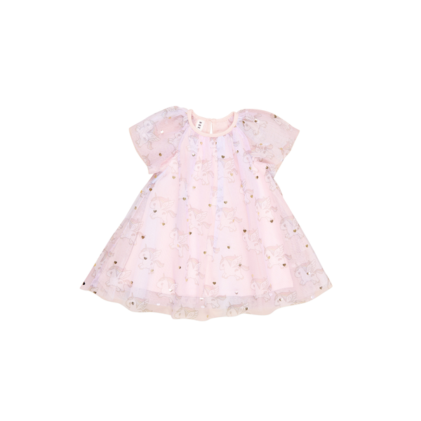 Huxbaby Magical Unicorn Flutter Dress