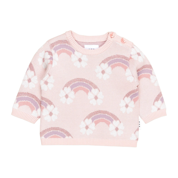 Huxbaby Flowerbow Knit Jumper