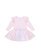 Huxbaby Rainbow Rib Ballet Onesie