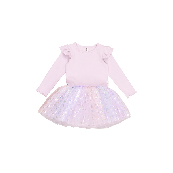 Huxbaby Rainbow Rib Ballet Dress