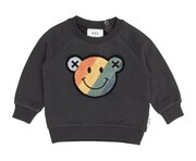 Huxbaby Smiley Rainbow Sweatshirt-tops-Bambini