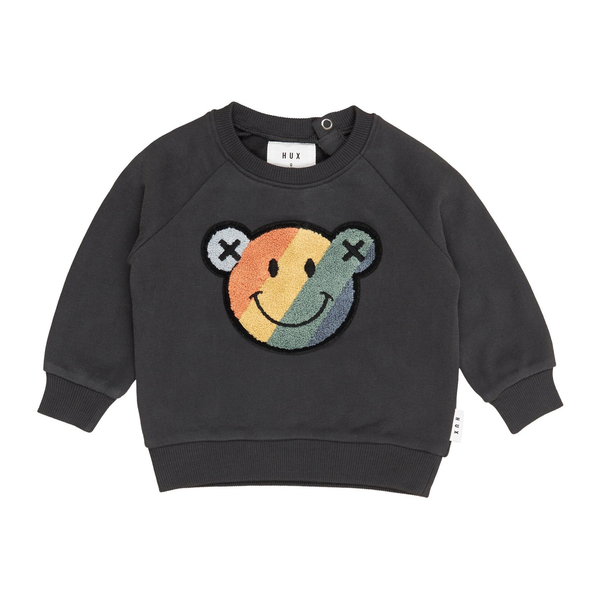 Huxbaby Smiley Rainbow Sweatshirt