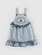 Goldie + Ace Pippa Strawberry Denim Pinafore Dress