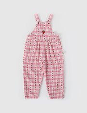 Goldie + Ace Strawberry Fields Vintage Cotton Overall-jumpsuits-and-overalls-Bambini