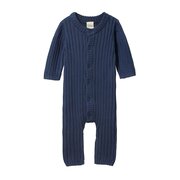 Nature Baby Lou Cotton Knit Suit-bodysuits-and-rompers-Bambini