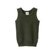 Nature Baby Merino Knit Vest-tops-Bambini