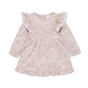 Aster & Oak Duck Family Ruffle Dress-dresses-and-skirts-Bambini