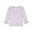 Aster & Oak Lavender Pointelle Rib Top