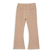 Milky Check Flared Pant-pants-and-shorts-Bambini