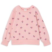 Milky Blossom Fleece Sweat-tops-Bambini