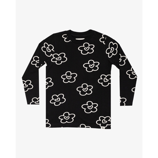 The Girl Club Flower Heart Tee