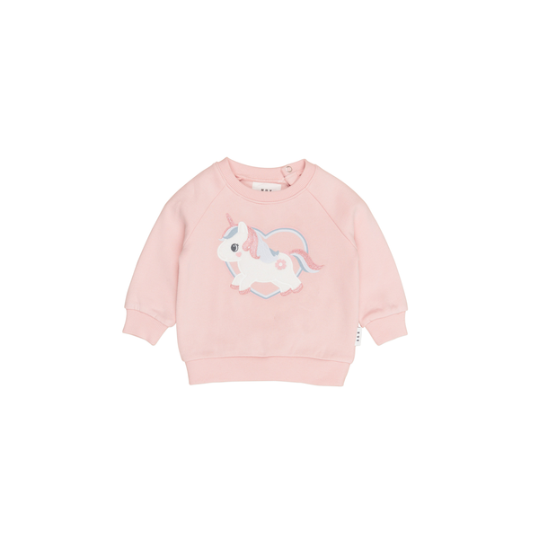 Huxbaby Unicorn Heart Sweatshirt