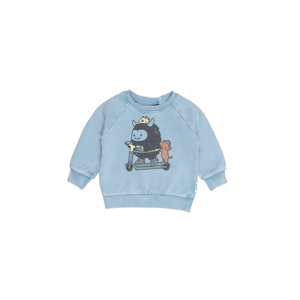 Huxbaby Scooter Monster Sweatshirt