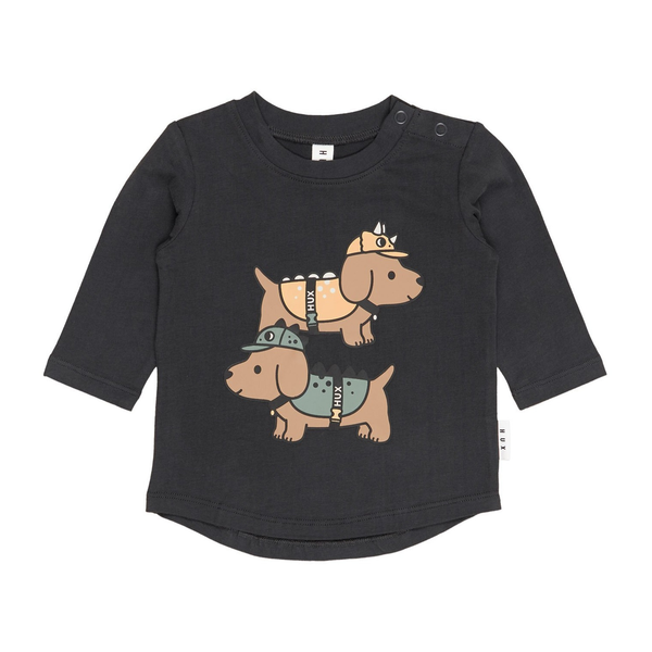 Huxbaby Dino Dog Pals Top