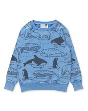 Minti Surf Skate Animals Crew-tops-Bambini