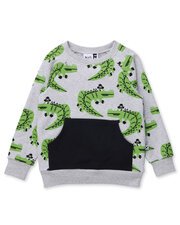 Minti Captain Croc Furry Crew-tops-Bambini