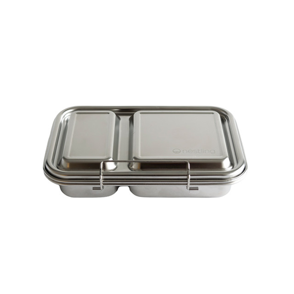 Nestling Stainless Steel Duo Bento Box