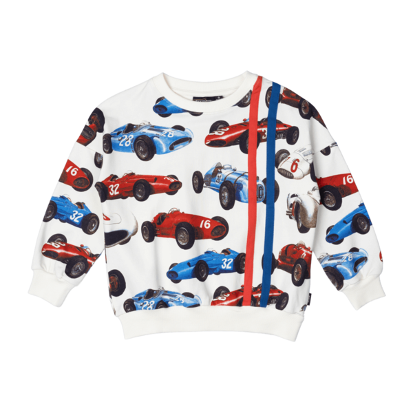 Rock Your Kid Vintage Racing Cars Sweatshirt