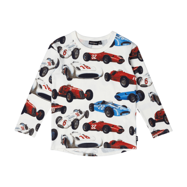 Rock Your Kid Vintage Racing Cars T-Shirt