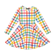 Rock Your Kid Check It Out Waisted Dress-dresses-and-skirts-Bambini