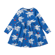 Rock Your Kid Les Licornes High Waisted Dress-dresses-and-skirts-Bambini