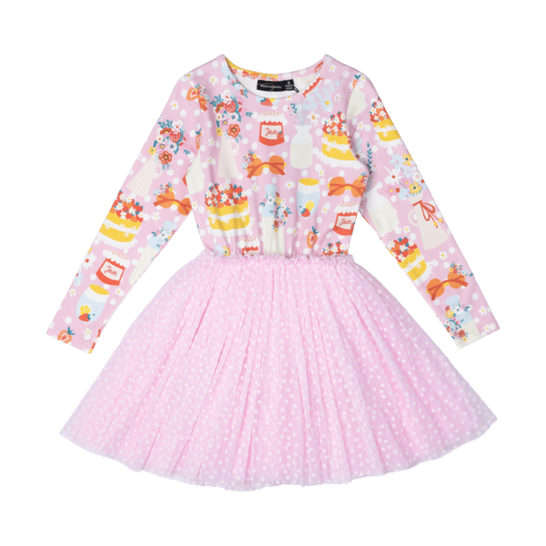 Rock Your Kid Party Time Pink Circus Dress