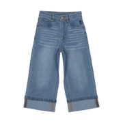 Rock Your Kid Flared Loose Fit Denim Jeans-pants-and-shorts-Bambini