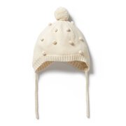 Wilson & Fenchy Knitted Bauble Bonnet-hats-and-sunglasses-Bambini