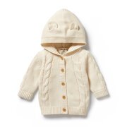 Wilson & Frenchy Knitted Cable Jacket-jackets-and-cardigans-Bambini