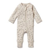 Wilson & Frenchy Organic Zipsuit with Feet-sleepwear-Bambini