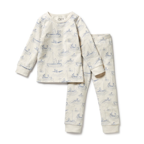 Wilson & Frenchy Organic Long Sleeve Pyjamas