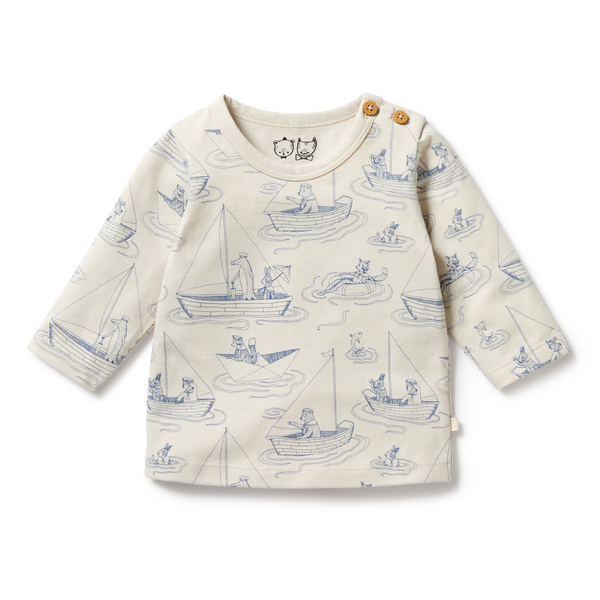 Wilson & Frenchy Organic Long Sleeve Top