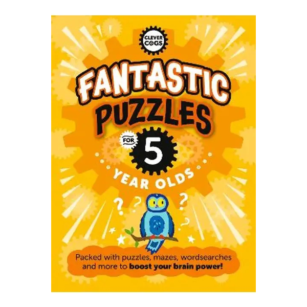 Fantastic Puzzles For 5 Year Olds Book